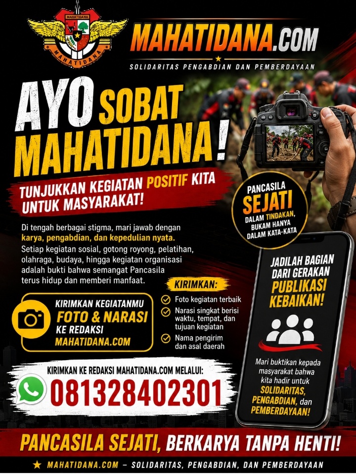 Saatnya Bergerak dan Berkarya Bersama Mahatidana.com